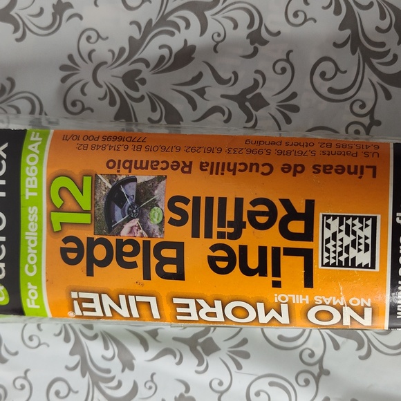 Aero Flex Line Blade Refills for TB60AF 12 Pieces - Picture 3 of 7